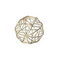 Cheungs 7 in. dia. Gold Metal Orb 4804S